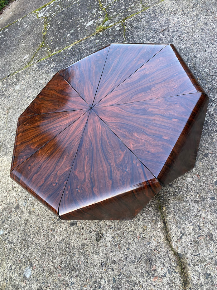 Jorge Zalszupin Petals Rosewood Coffee Table by L' Atelier Circa 1973 Coffee Tables