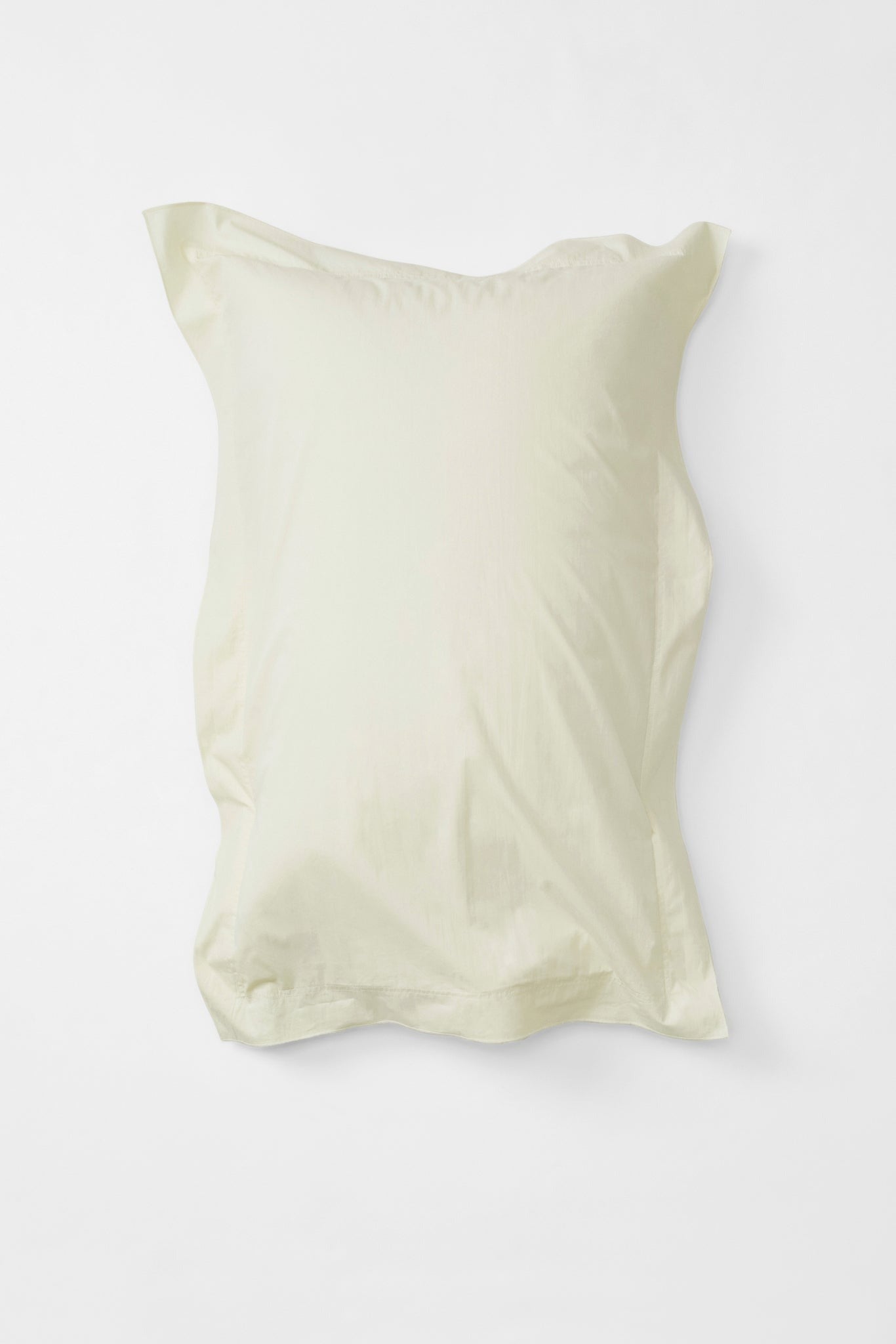 Mono Organic Cotton Percale Pillow Pair - Canvas Pillows in King Pillow