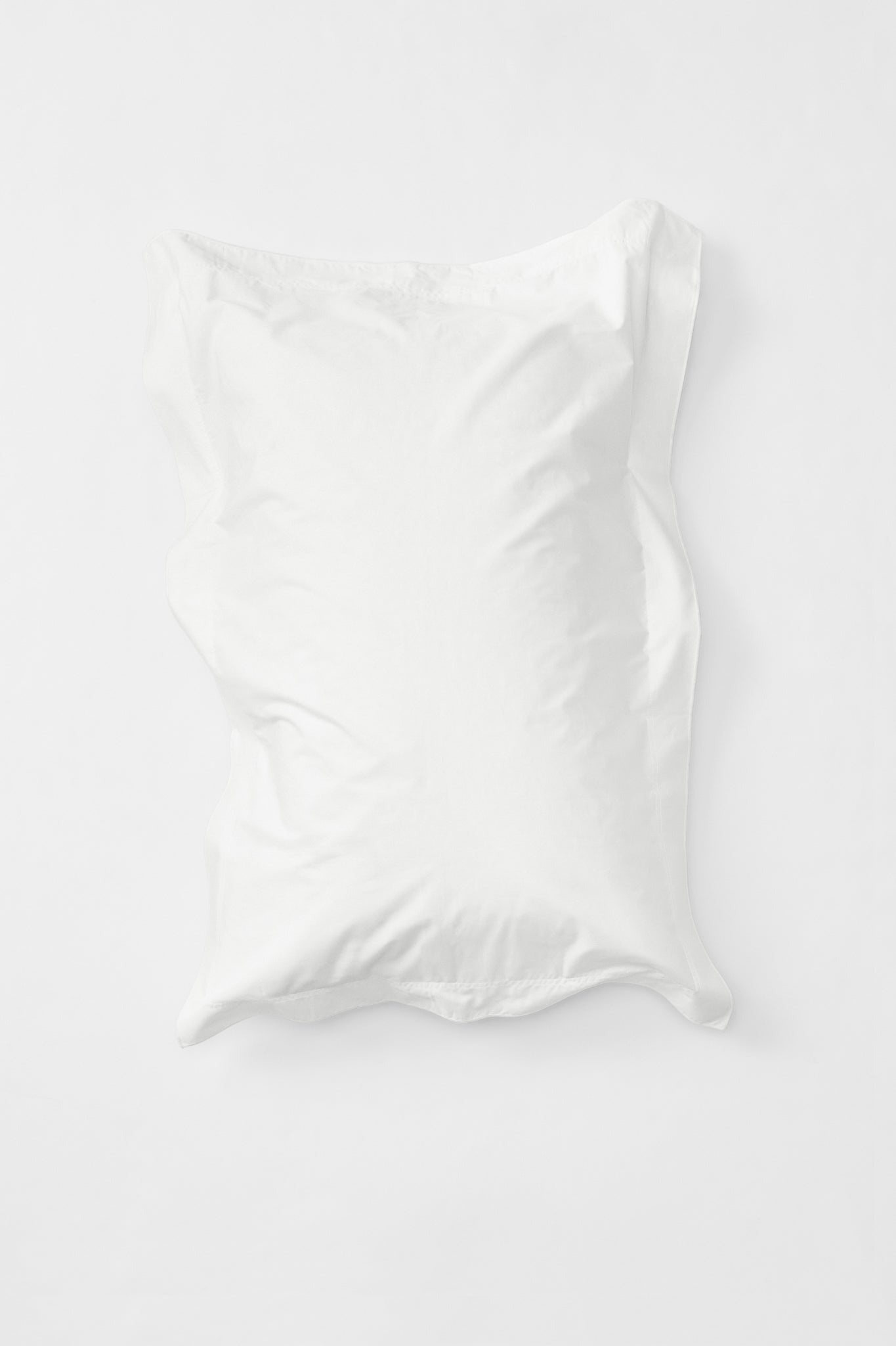 Mono Organic Cotton Percale Pillow Pair - Prism Pillows in King Pillow