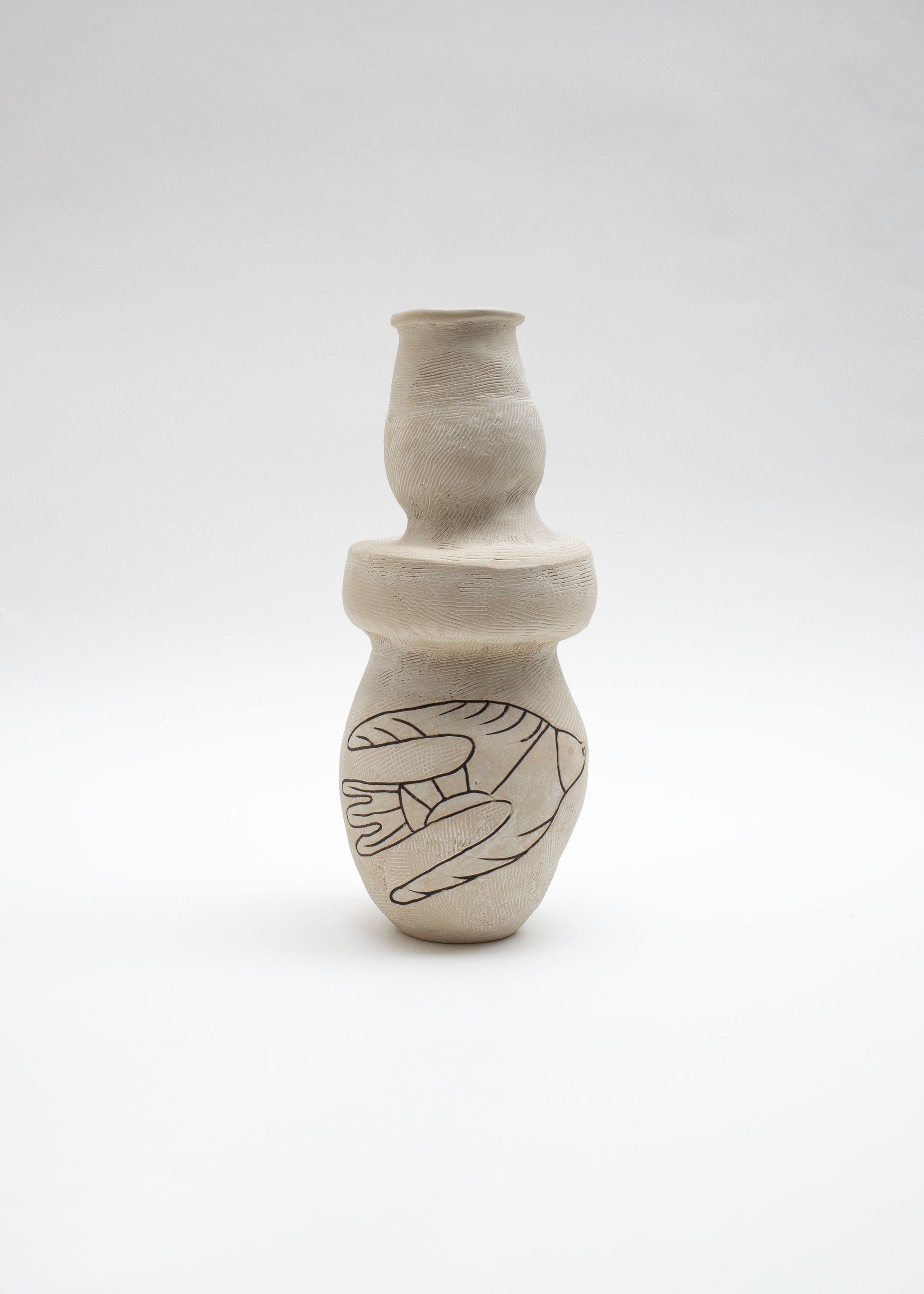 Kuro No. 4 by Egle Simkus Vases
