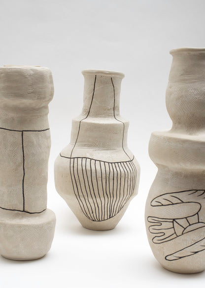 Kuro No. 5 by Egle Simkus Vases