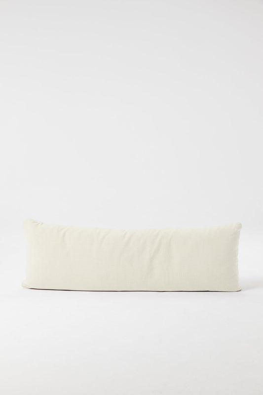 Accents Cotton Canvas Weave Long Bolster Pillow - Canvas Pillows