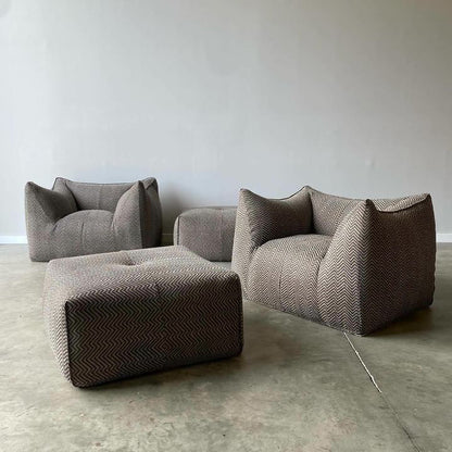 Le Bambole Chair and Ottoman Chairs