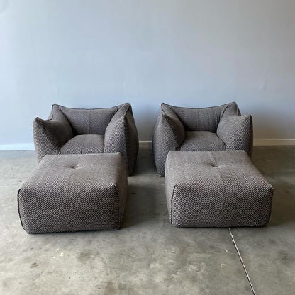 Le Bambole Chair and Ottoman Chairs