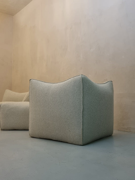 Le Bambole Three-Seater Boucle Sofa Sofas