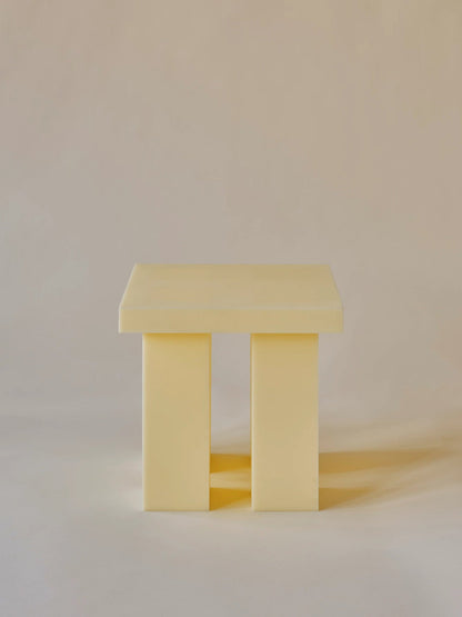 Miter Side Table in Acrylic End Tables