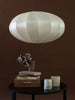 Pumpkin Silk Pendant with White Ribbon by Oi Soi Oi Pendants