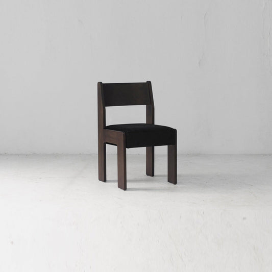 Reka Side Chair in Cocoa/Black Velvet Side Chairs