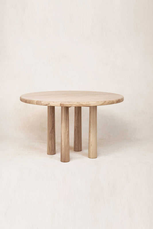 Round Topa Topa Dining Table - Natural Dining Tables