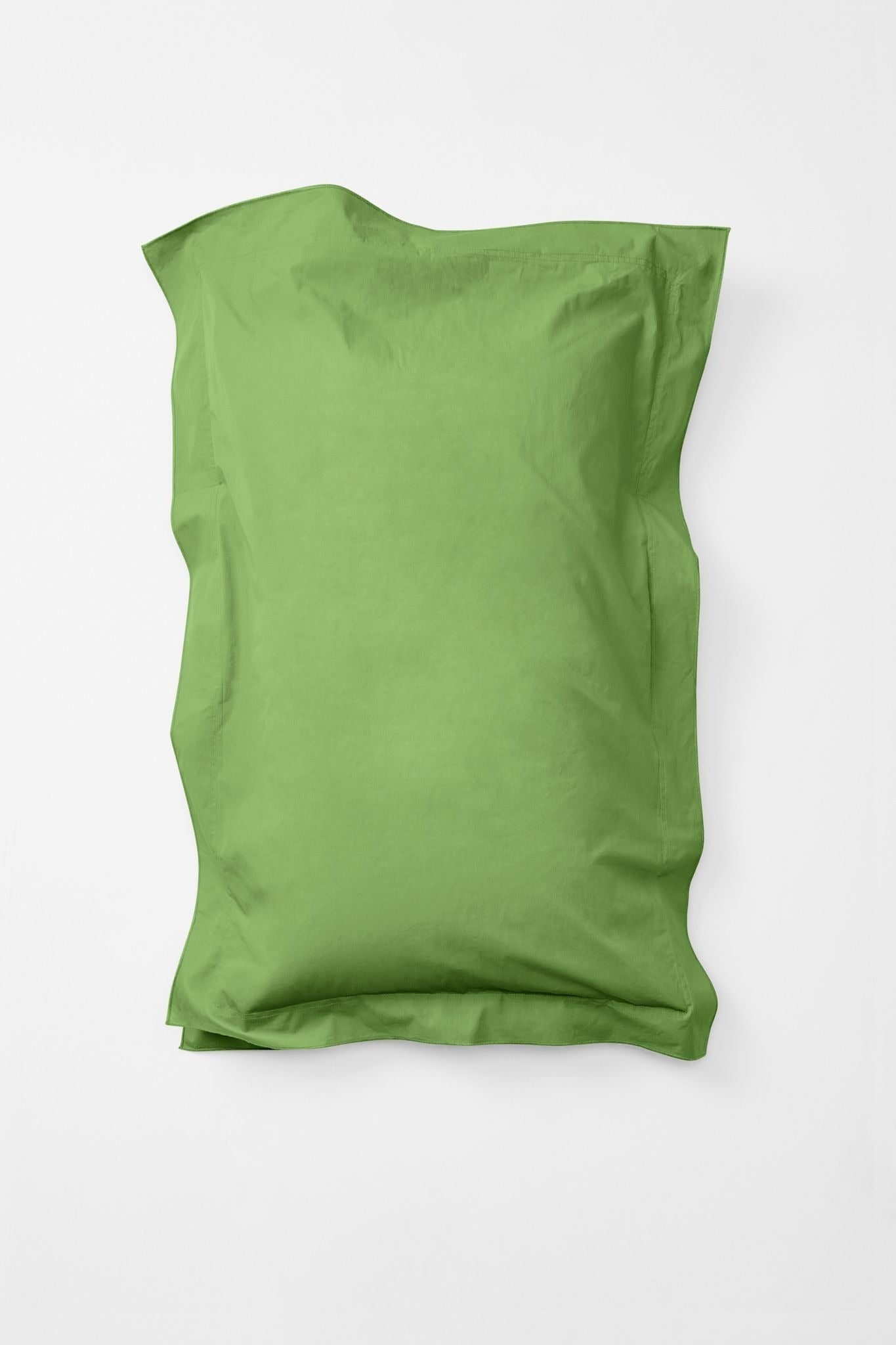 Mono Organic Cotton Percale Pillow Pair - Apple in Standard Pillow