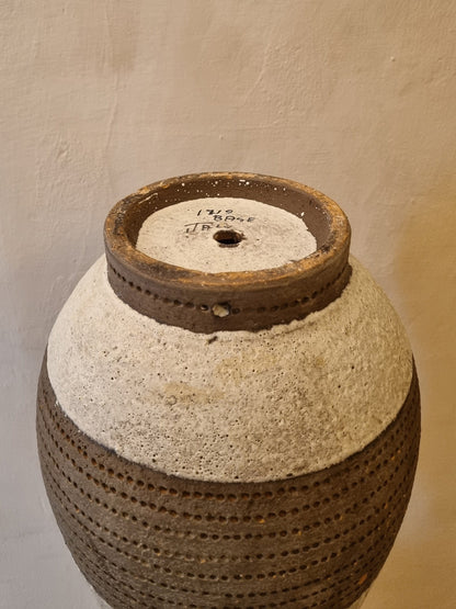 Sculptural Amphora Centerpiece by Aldo Londi Vases