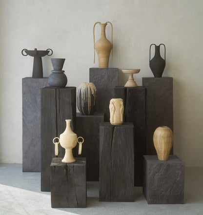 Sculpture Pedestal - Charcoal Pedestals
