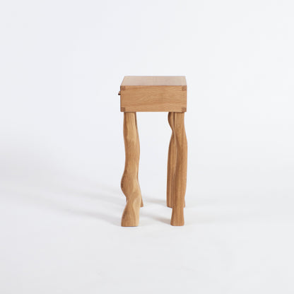 Side Table in Oak - No Foot End Tables