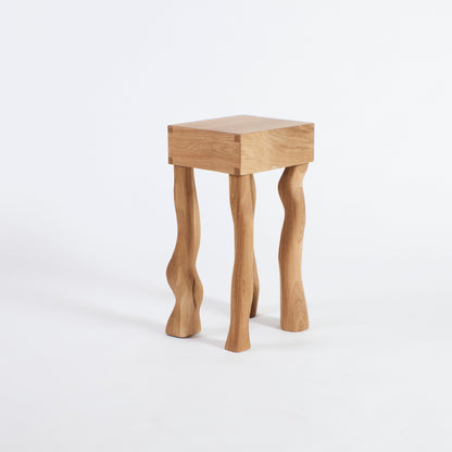 Side Table in Oak - No Foot End Tables