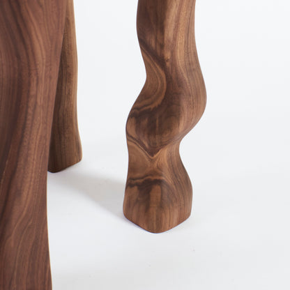 Side Table in Walnut - No Foot End Tables