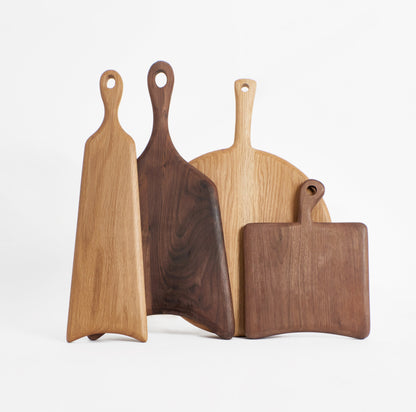 Small Square Board in Walnut Serveware