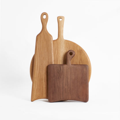Small Square Board in Walnut Serveware