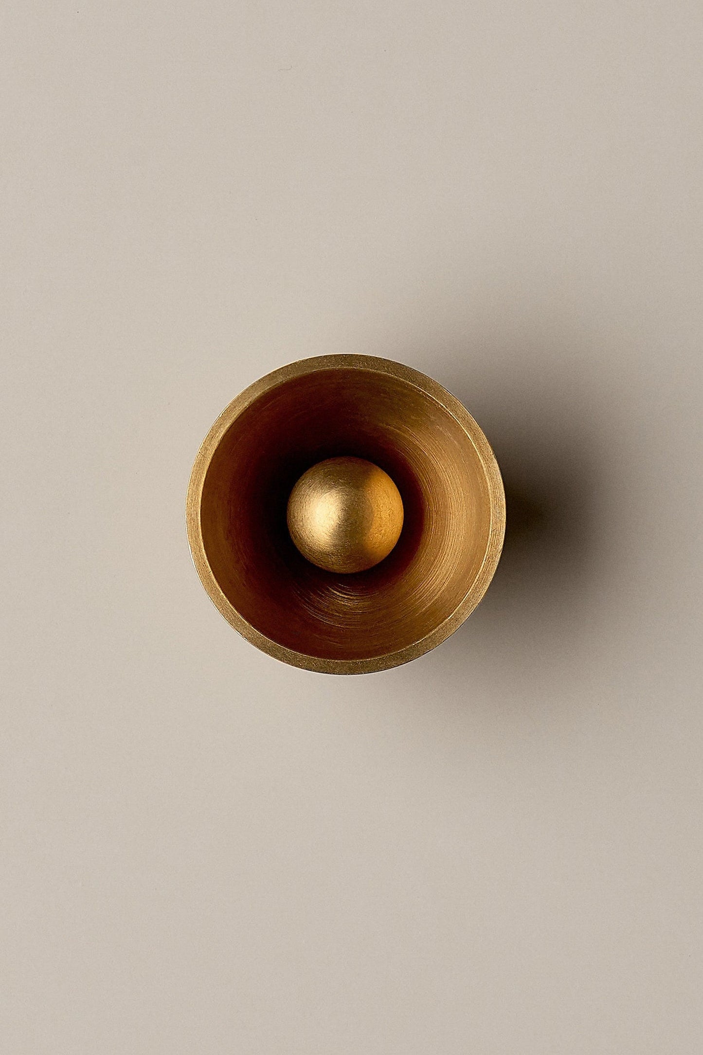 Tender Amber Brass - Knob Decorative Objects