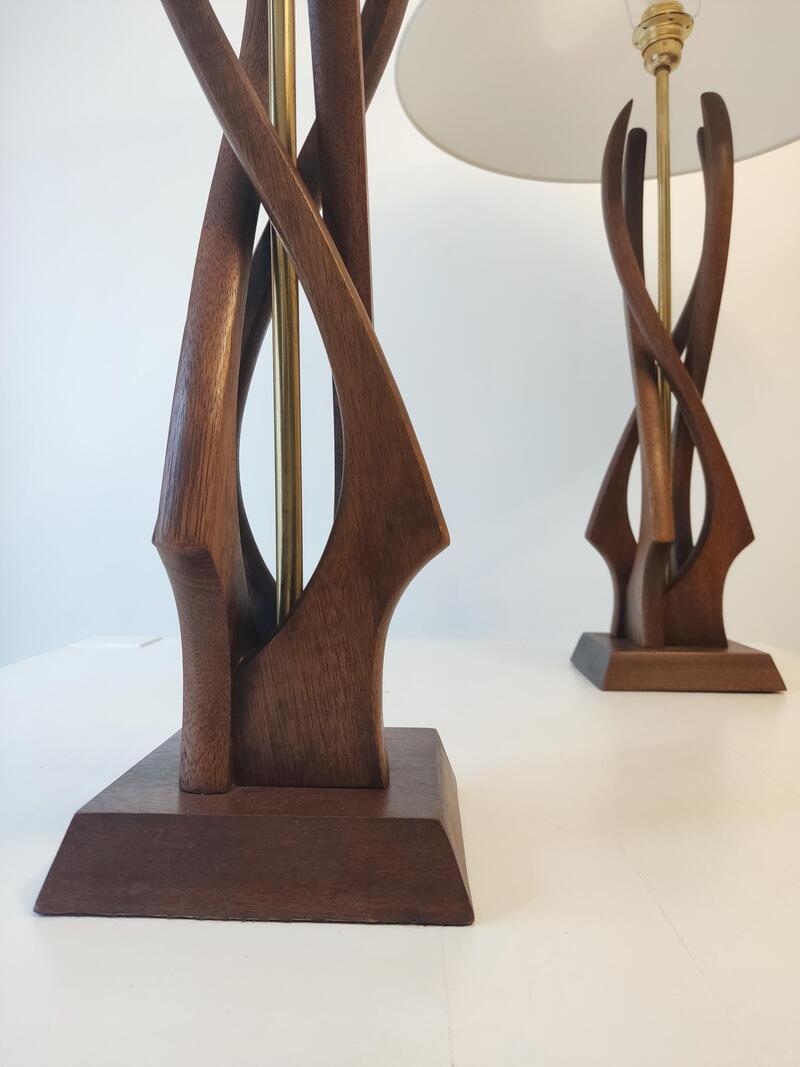 Vintage lamp set outlet