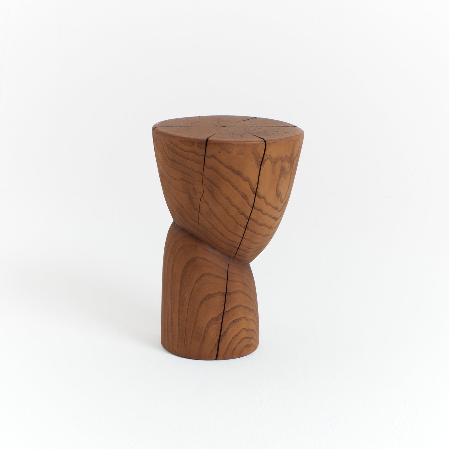 Wooden Side Table in Chestnut