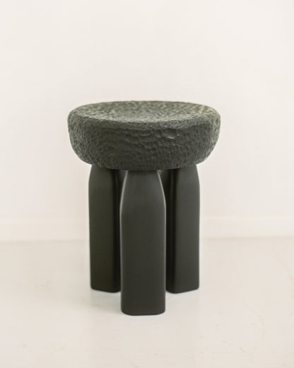 African Mahogany Stool by CFP Stools