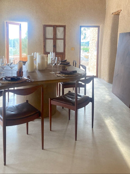 Aimi Dining Table Dining Tables in Mocha