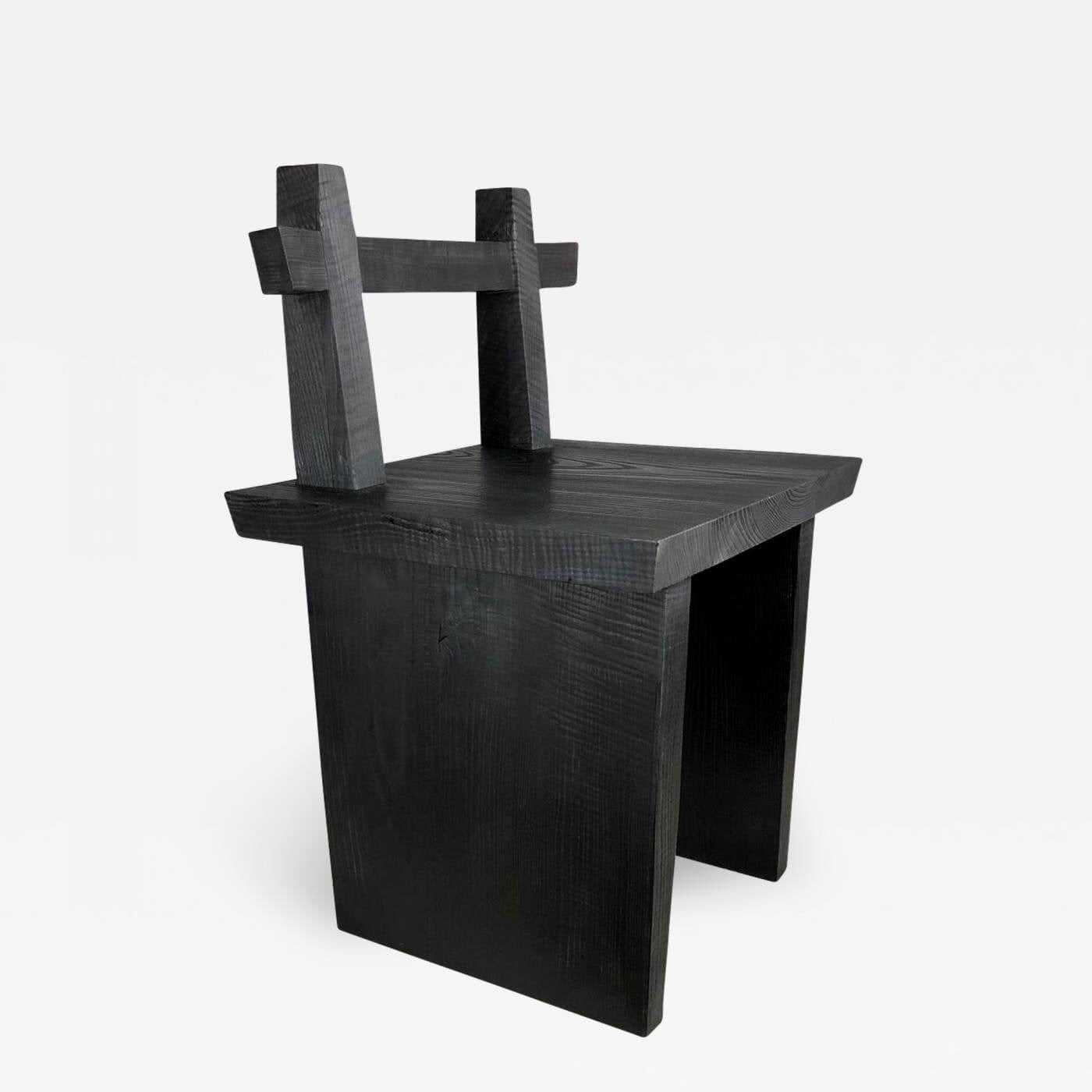 Björn Markus Scheffler Chair C-01 - Charred Oak Chairs