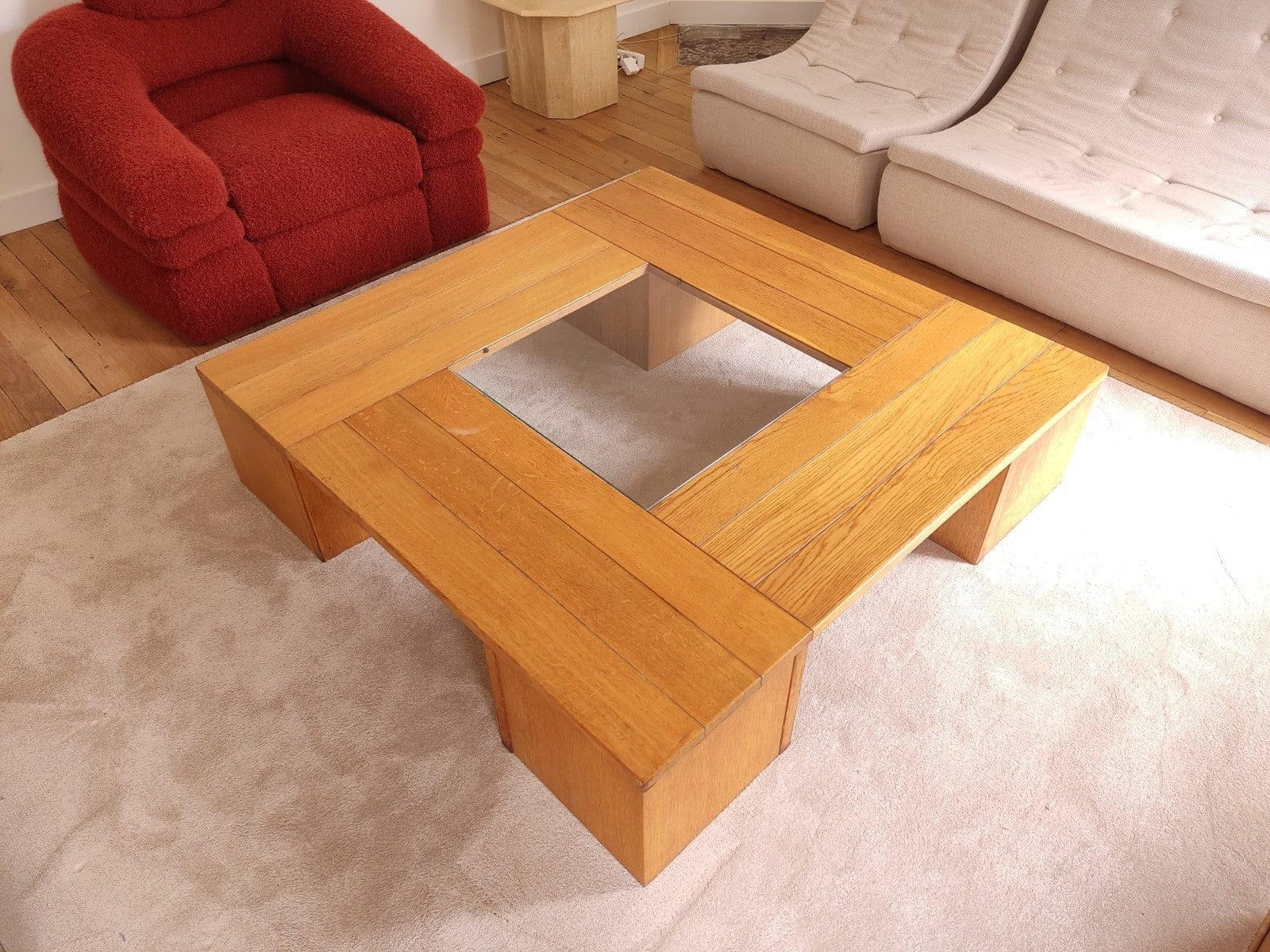 Coffee Table Set with Stools Coffee Tables