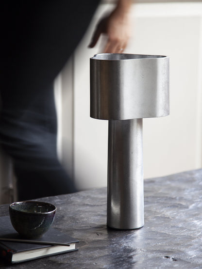 Coy Table Lamp in Aluminium by STEM Table Lamps