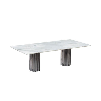 Doris Dining Table Dining Tables in Rectangular/Alumninum