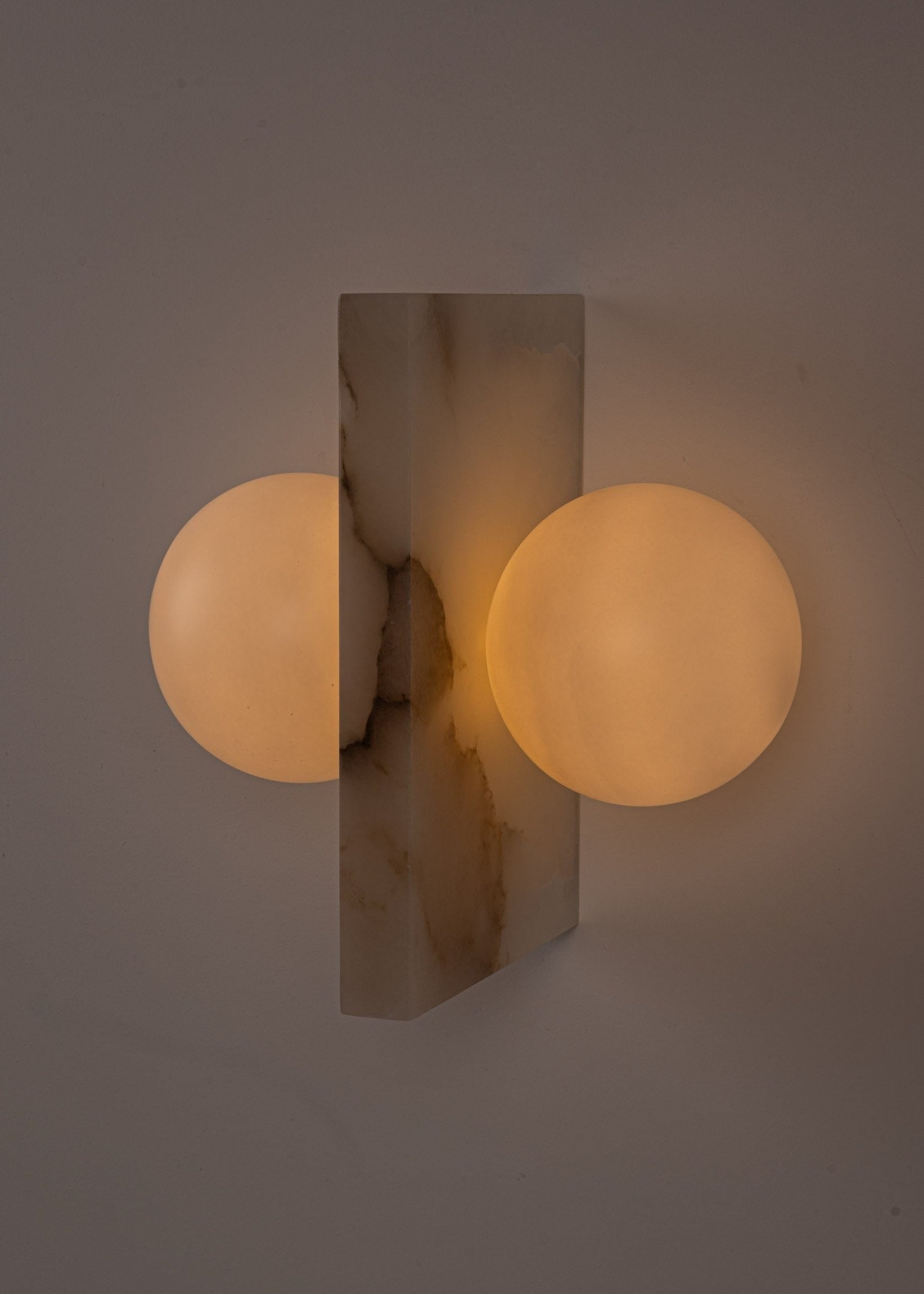 Alabaster sconce deals