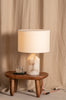 Josef Table Lamp in White Alabaster by Simone & Marcel Table Lamps