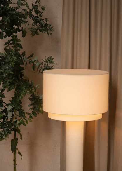 Kolumno Floor Lamp in Black Marble by Simone & Marcel Floor Lamps
