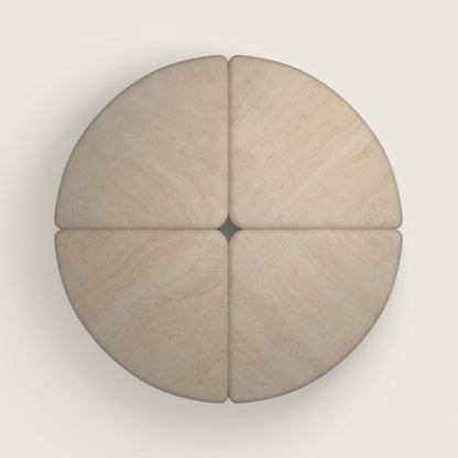 Lily Coffee Table Coffee Tables in Travertine