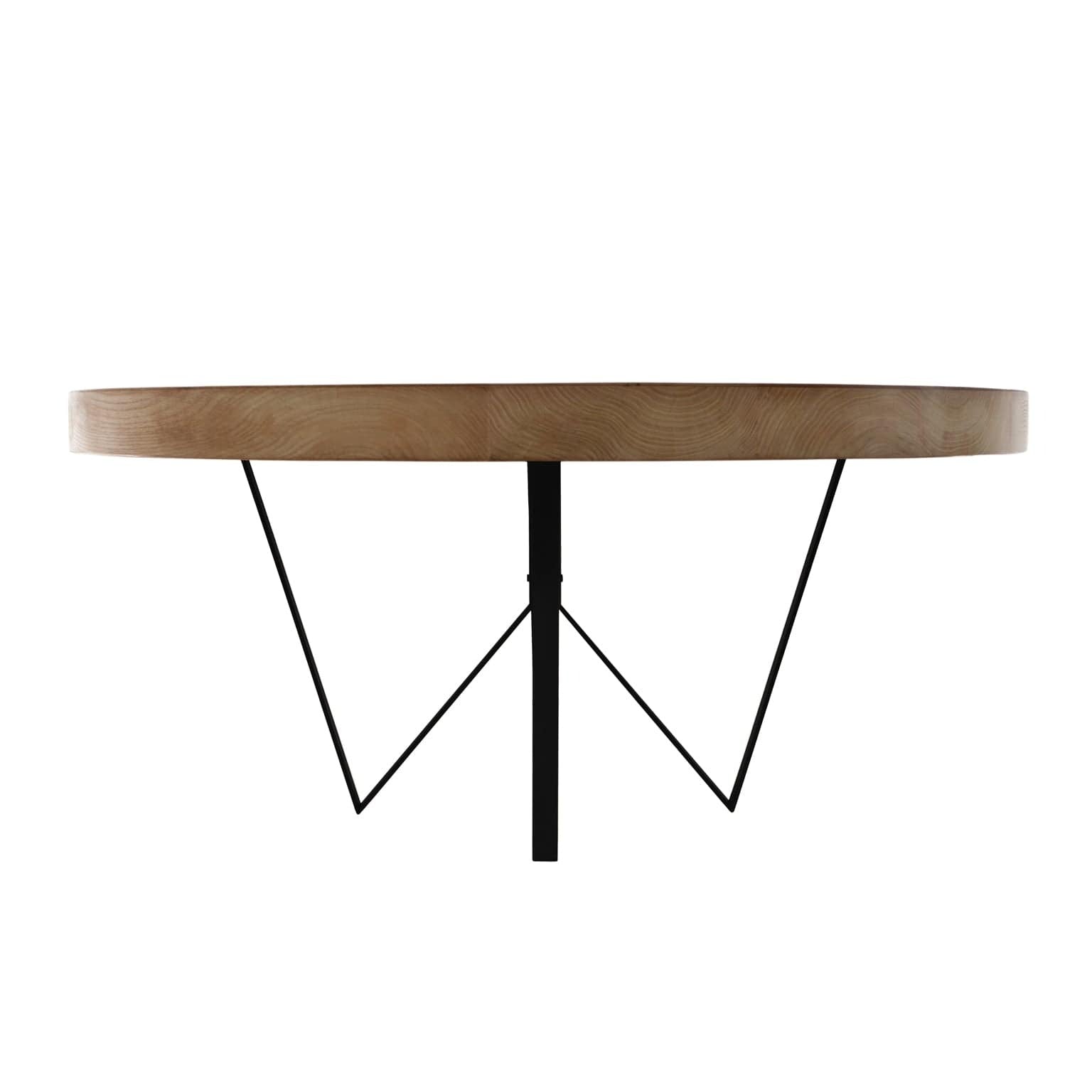 Maurits Dining Table Dining Tables in 160x240cm (10 Seater)/Iron Legs