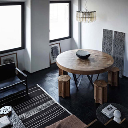 Maurits Dining Table Dining Tables in 160x240cm (10 Seater)/Iron Legs