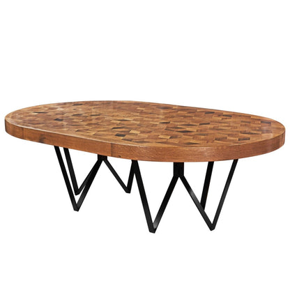 Maurits Dining Table Dining Tables in 160x240cm (10 Seater)/Iron Legs
