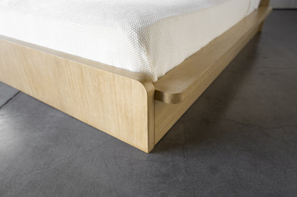 Noura Bed Beds in Wheat