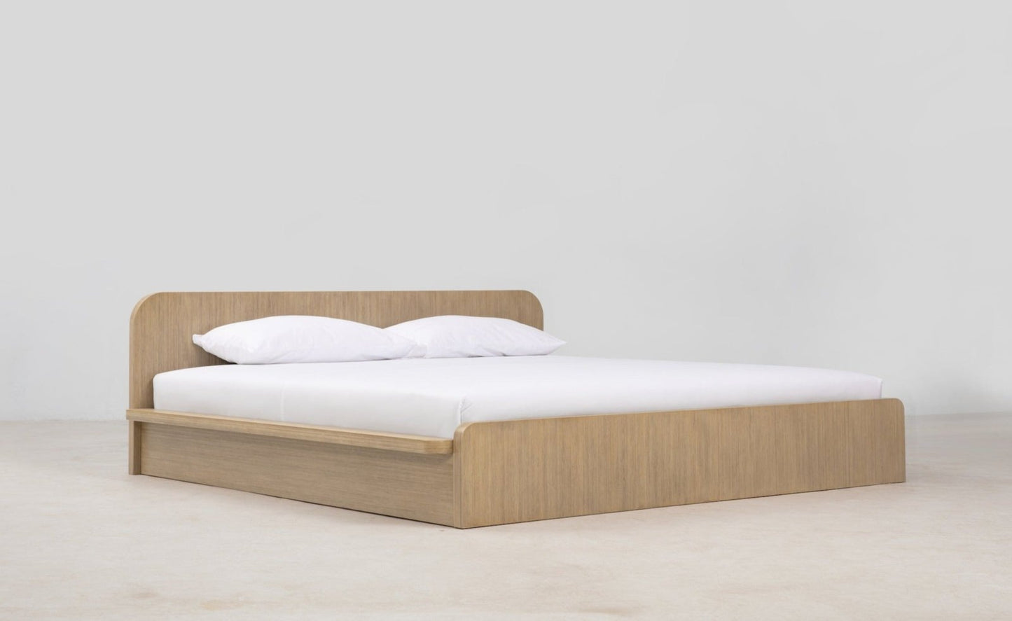 Noura Bed Beds in Wheat