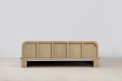 Noura Bed Beds in Wheat