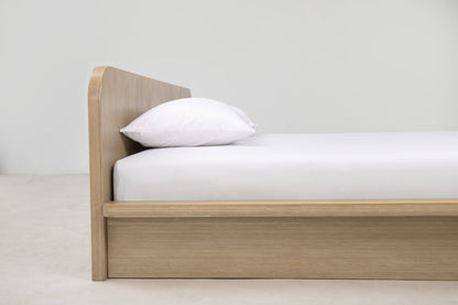 Noura Bed Beds in Wheat