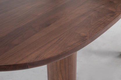 Ora Black Walnut Dining Table 76" Dining Tables