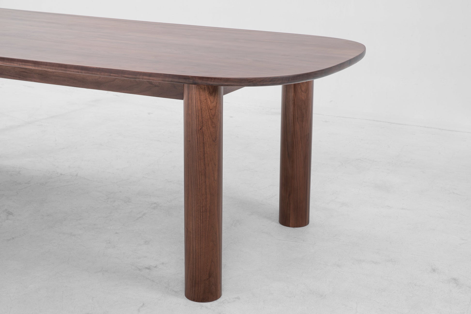 Ora Black Walnut Dining Table Dining Tables in 98"