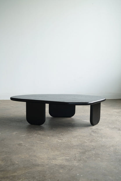 Organic Coffee Table in Jet Black Ash by Last Workshop Coffee Tables