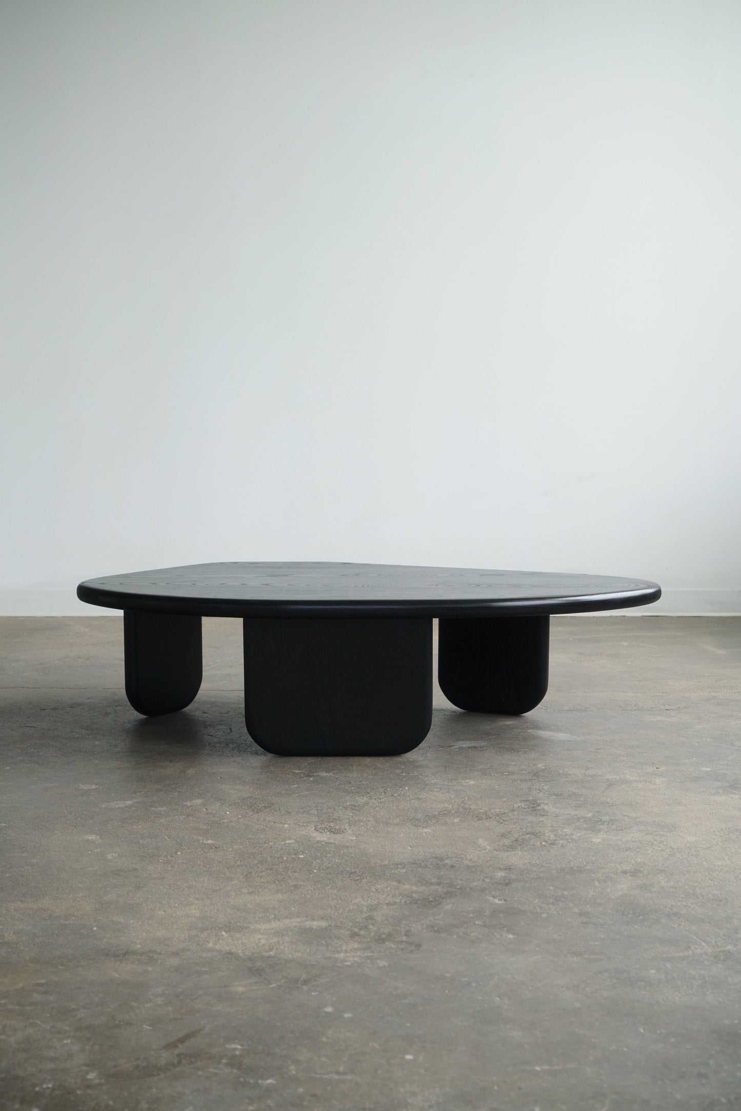 Organic Coffee Table in Jet Black Ash by Last Workshop Coffee Tables