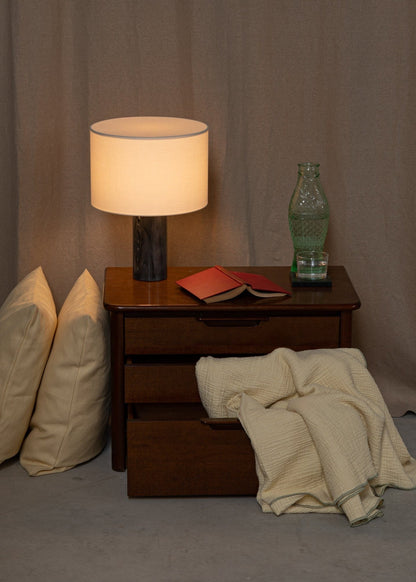 Pipito Table Lamp in Black Marble by Simone & Marcel Table Lamps