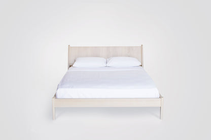 Plume Queen Bed in Nude Beds