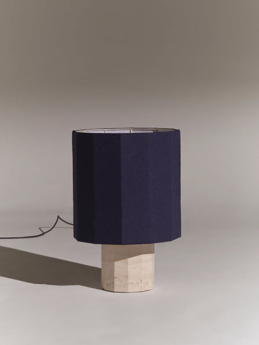 Roma II Table Lamp in Navy by Nassi Table Lamps
