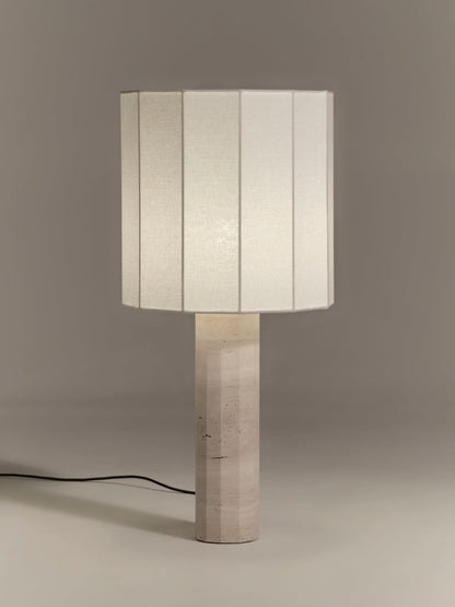 Roma II Table Lamp in White by Nassi Table Lamps