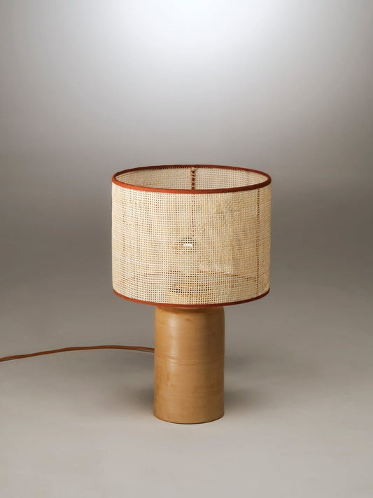 Sonora Rattan Table Lamp by Nassi, Medium Table Lamps